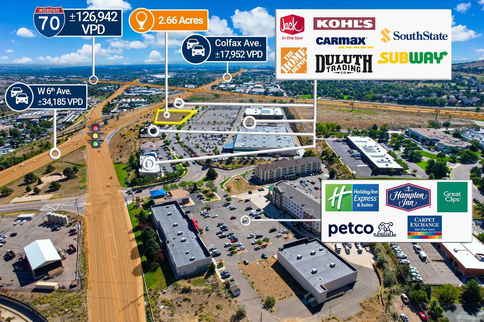 $1 Auction – 2.66-Acre Home Depot & Kohl’s Outparcel… — Sale in Golden, CO, photo 6 of 6
