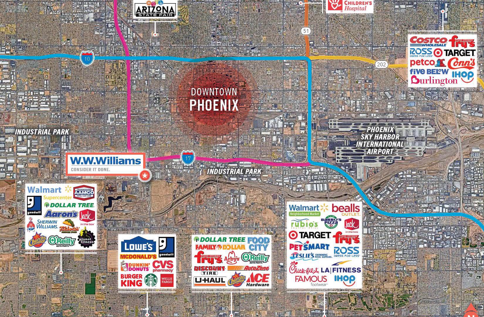 W.W. Williams Industrial Corporate Absolute NNN Lease/Phoenix, Arizona