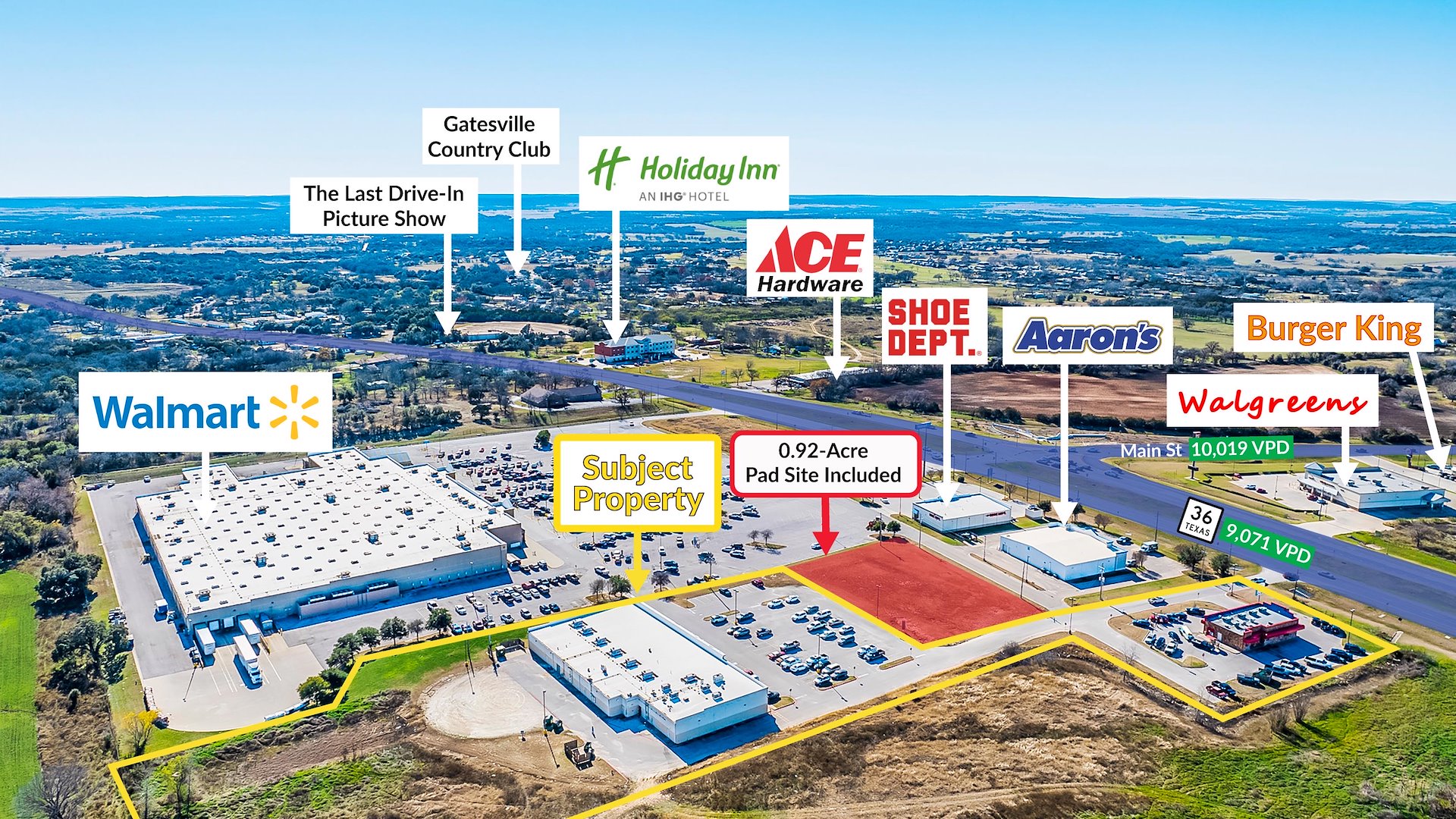 Gatesville Shopping Center/Gatesville, Texas