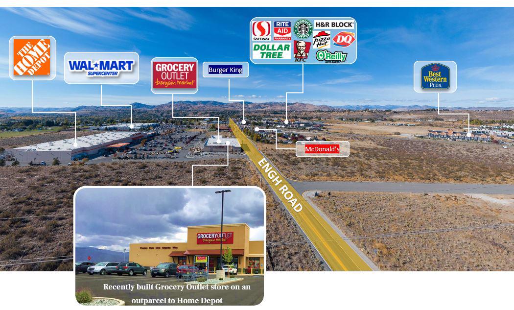 19.5 Acres Next to Home Depot & WalMart/Omak, Washington