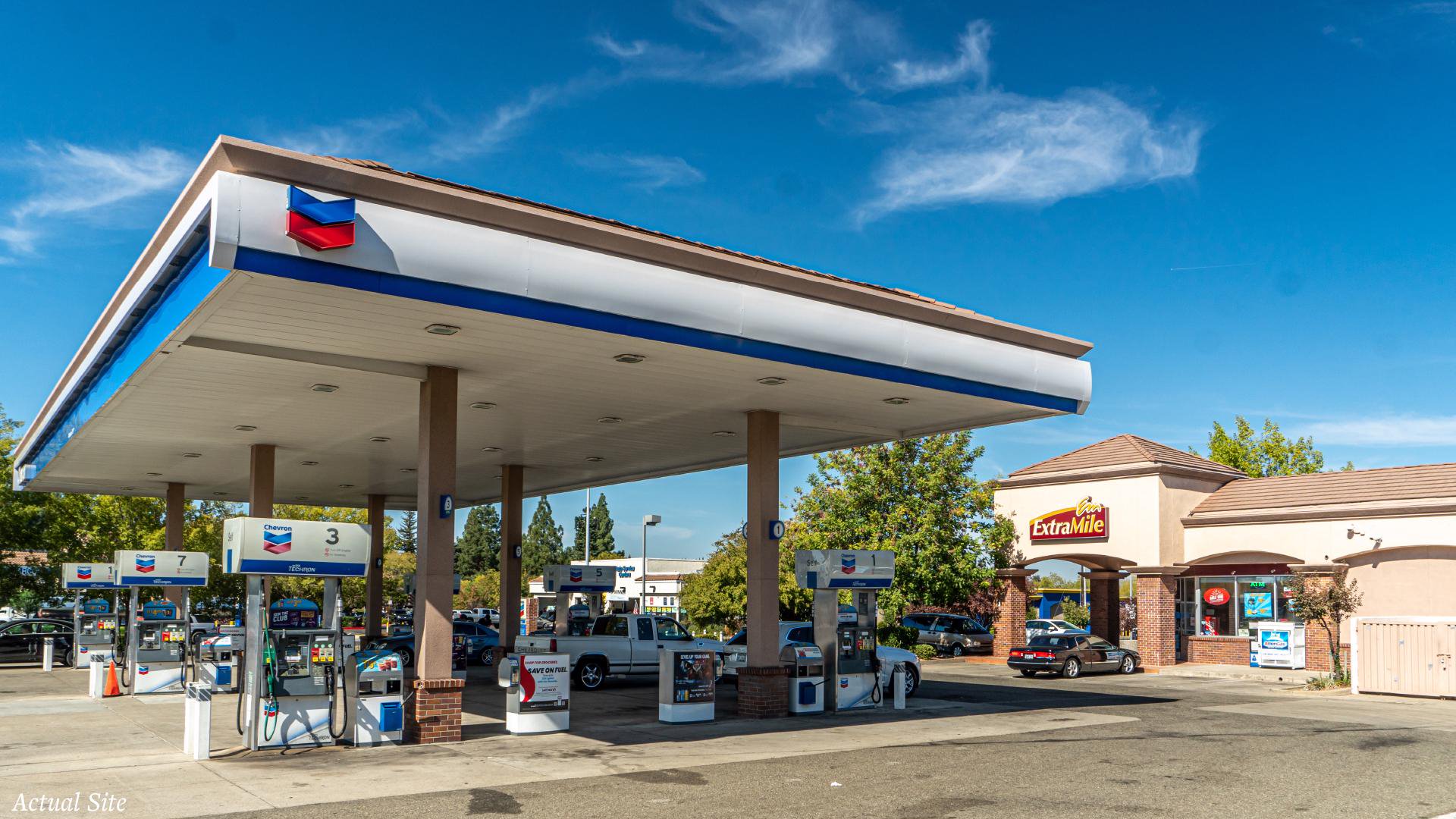 Chevron CStore &amp; Gas w/ Car Wash Sacramento MSA