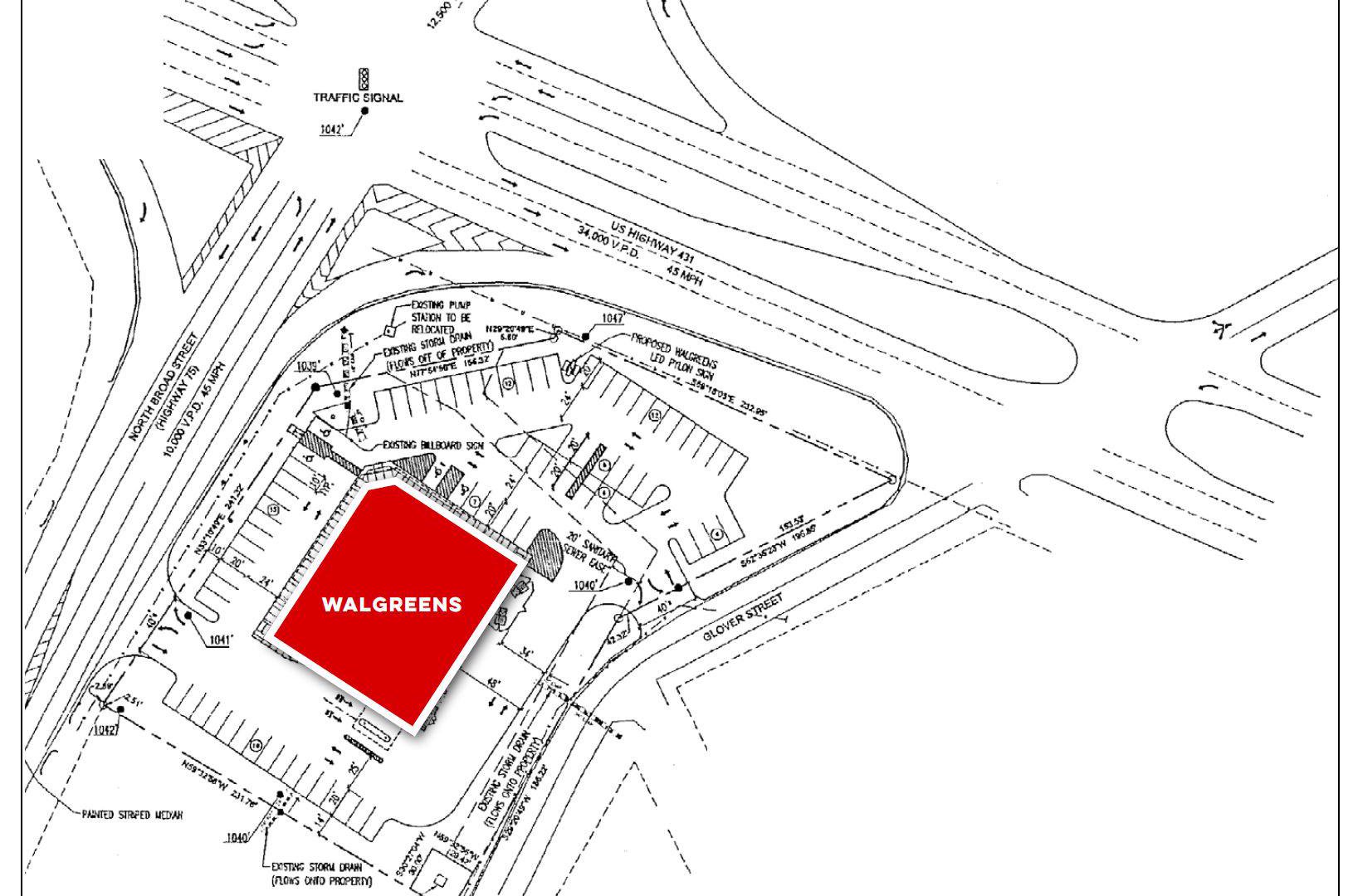 Walgreens Placer Ranking (top 93) NNN Lease/Albertville