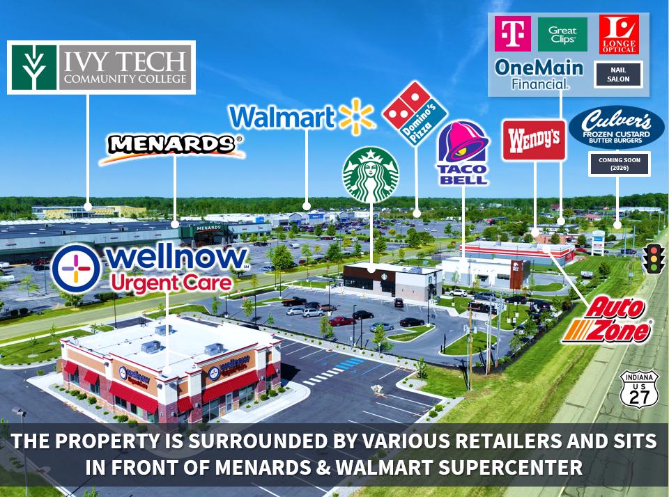 Starbucks OutParcel to Menards & Walmart Indiana's 2nd Largest City/Fort Wayne, Indiana