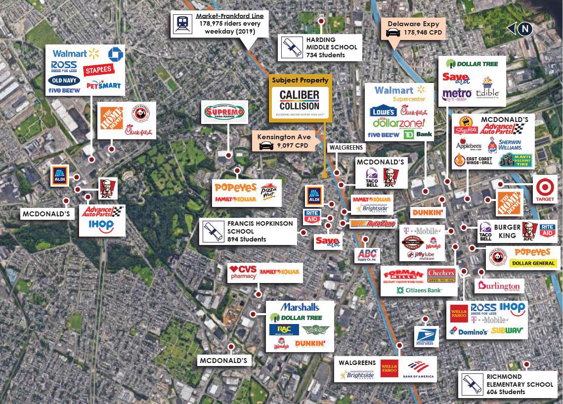 Caliber Collision Top 3 Performing Location in PA 881,000+ People