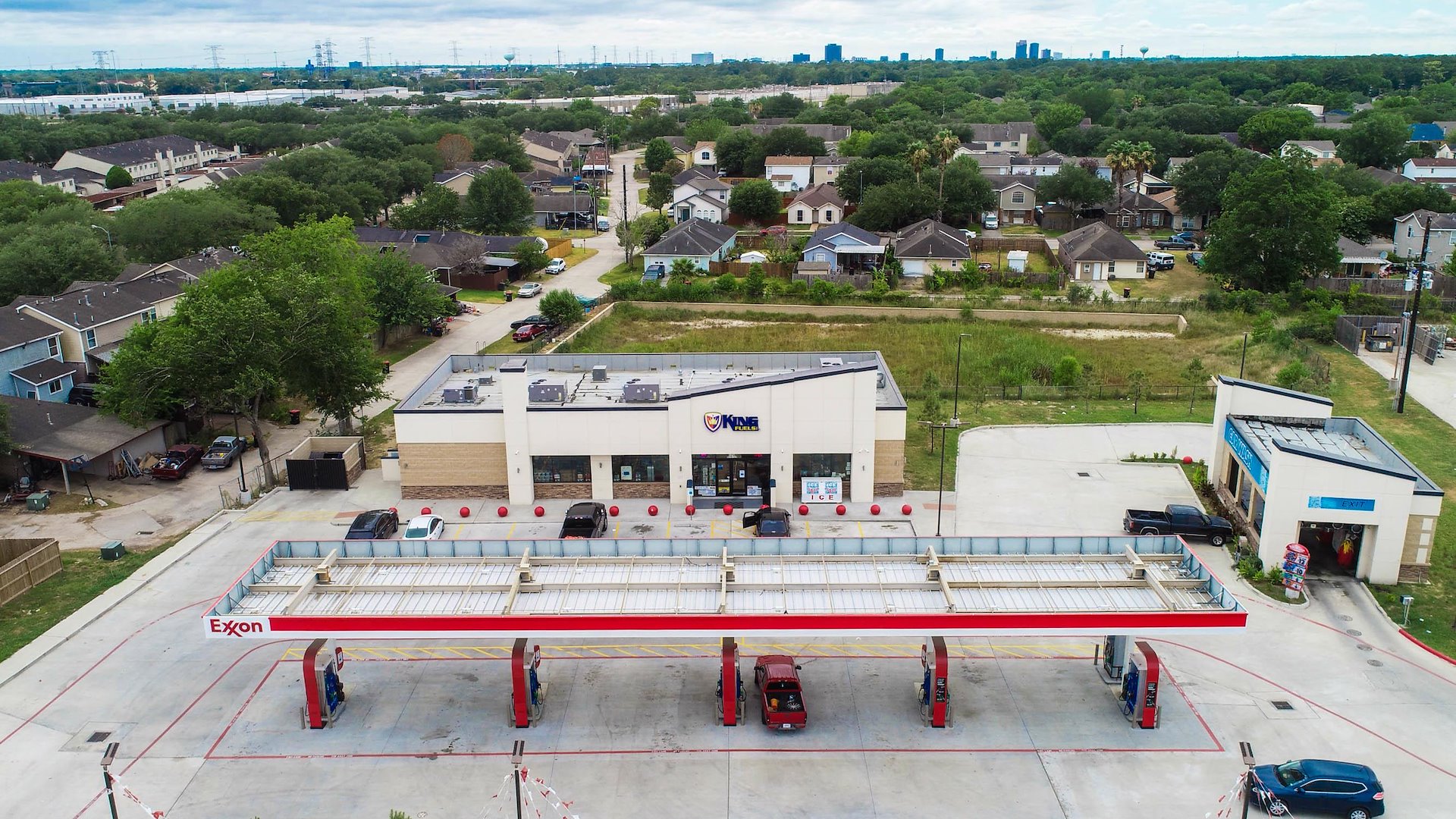 Exxon Gas Station I Business and Real Estate/Houston, Texas