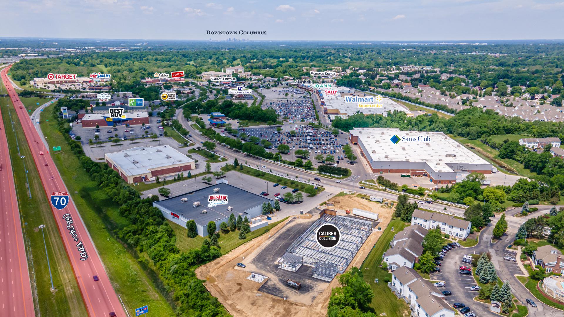 Brand New Construction Caliber Collision Center | Columbus MSA | 15