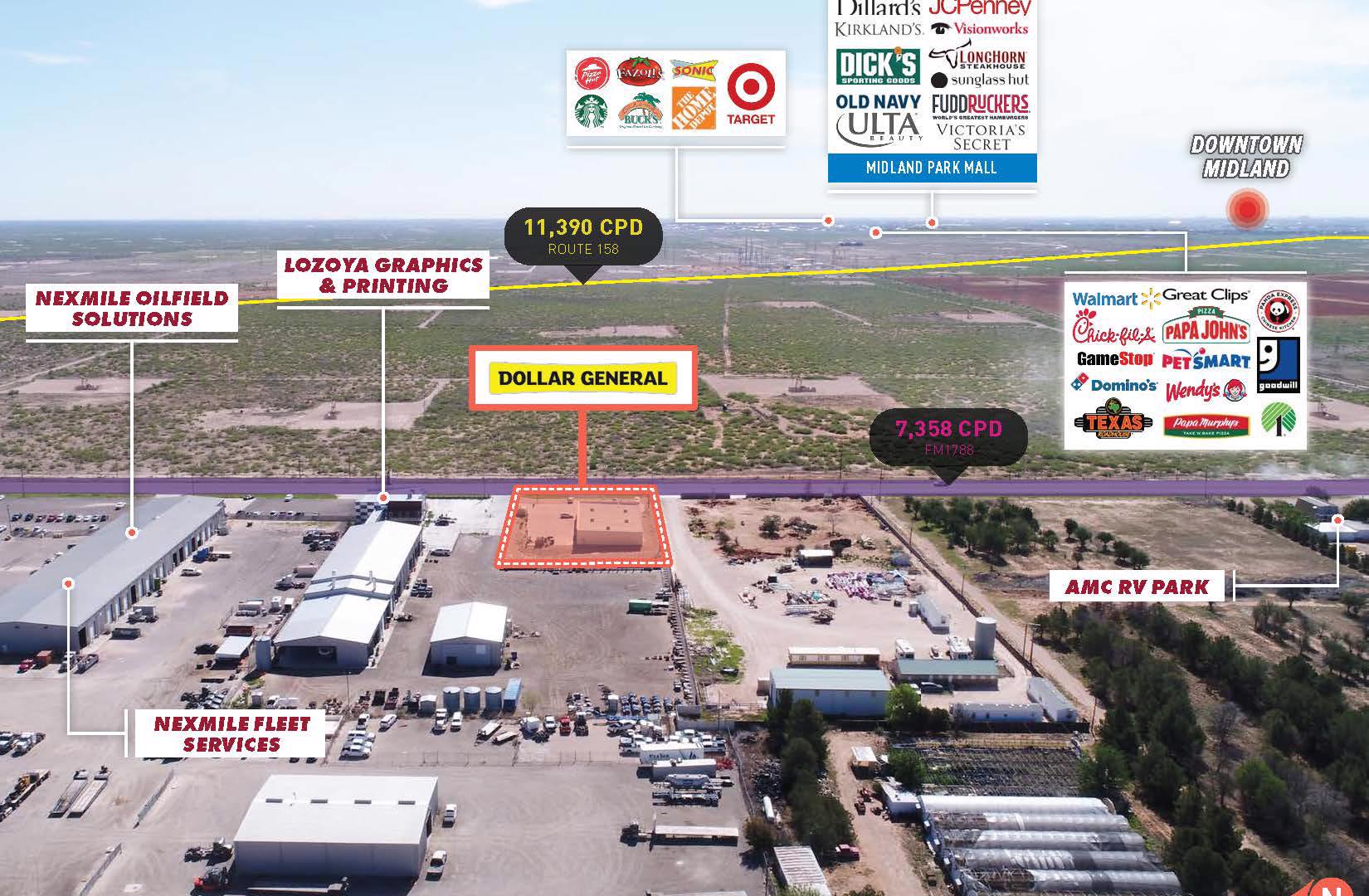 Dollar General/Midland, Texas