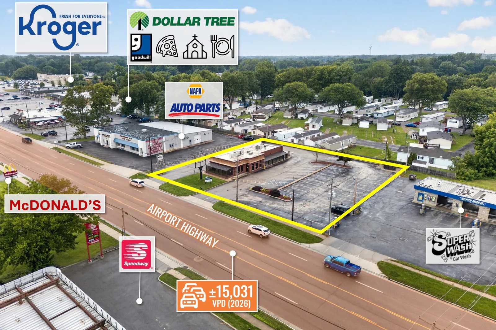 $1 Auction - REIT Sale | Former Wendy’s | 15K VPD |… — Sale in Swanton, OH, photo 3 of 6
