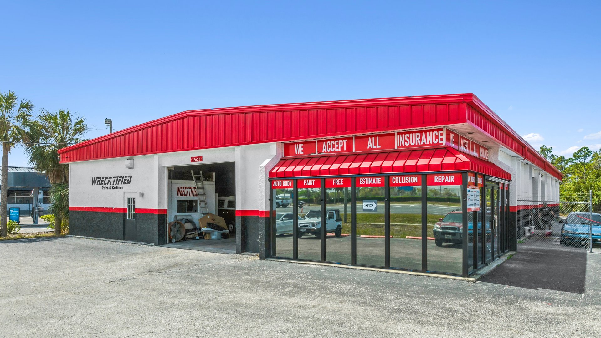 Wrecktified Auto Paint and Collision Center - retail for sale in hudson, FL