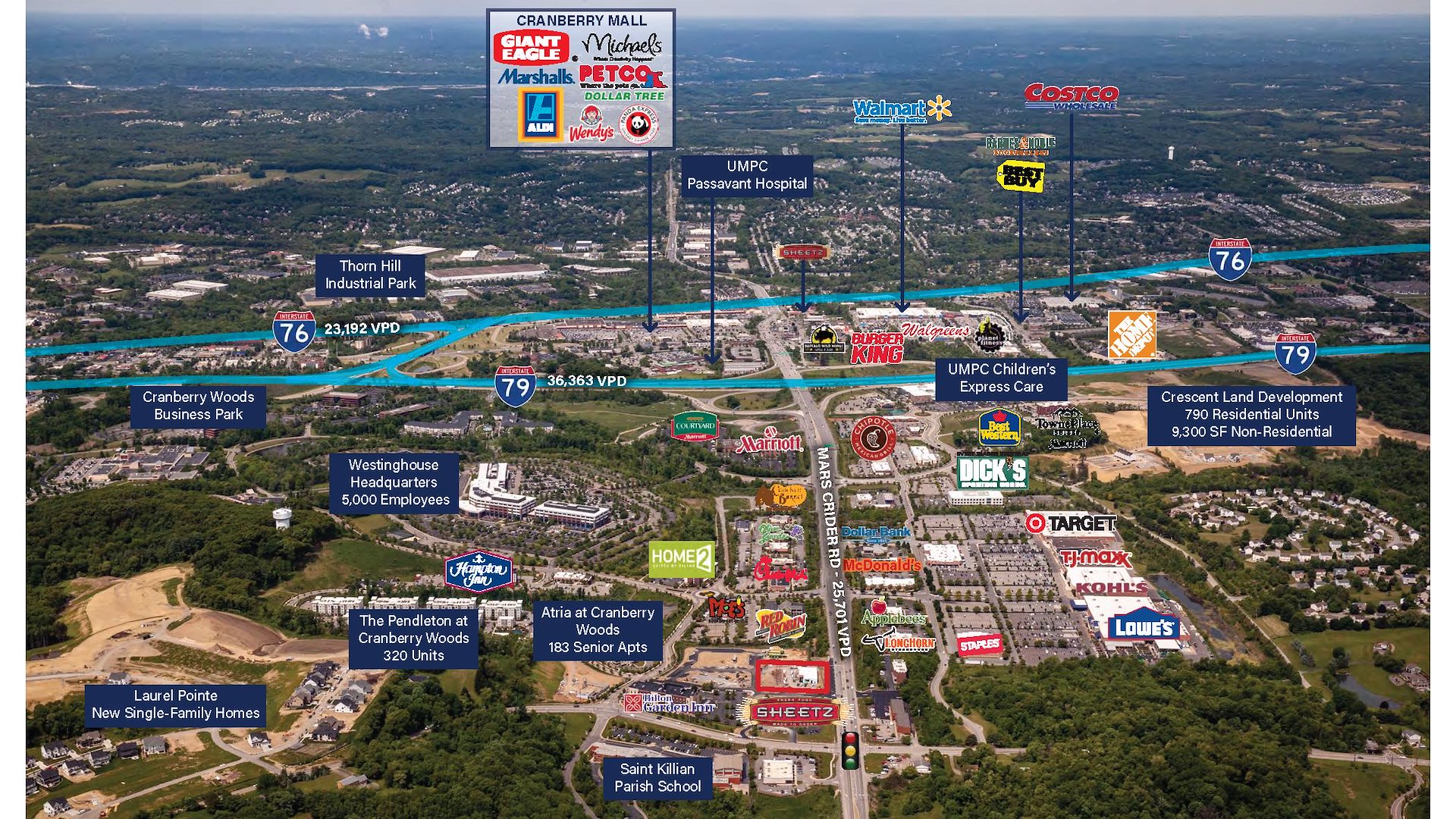 Sheetz 15 Years Remain Pittsburgh, PA MSA Dominant Market Share