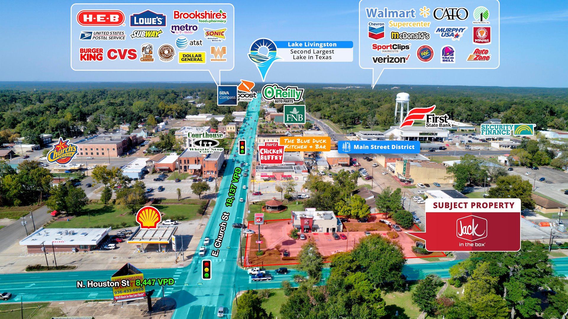 Jack in the Box (Corporate)/Livingston, Texas