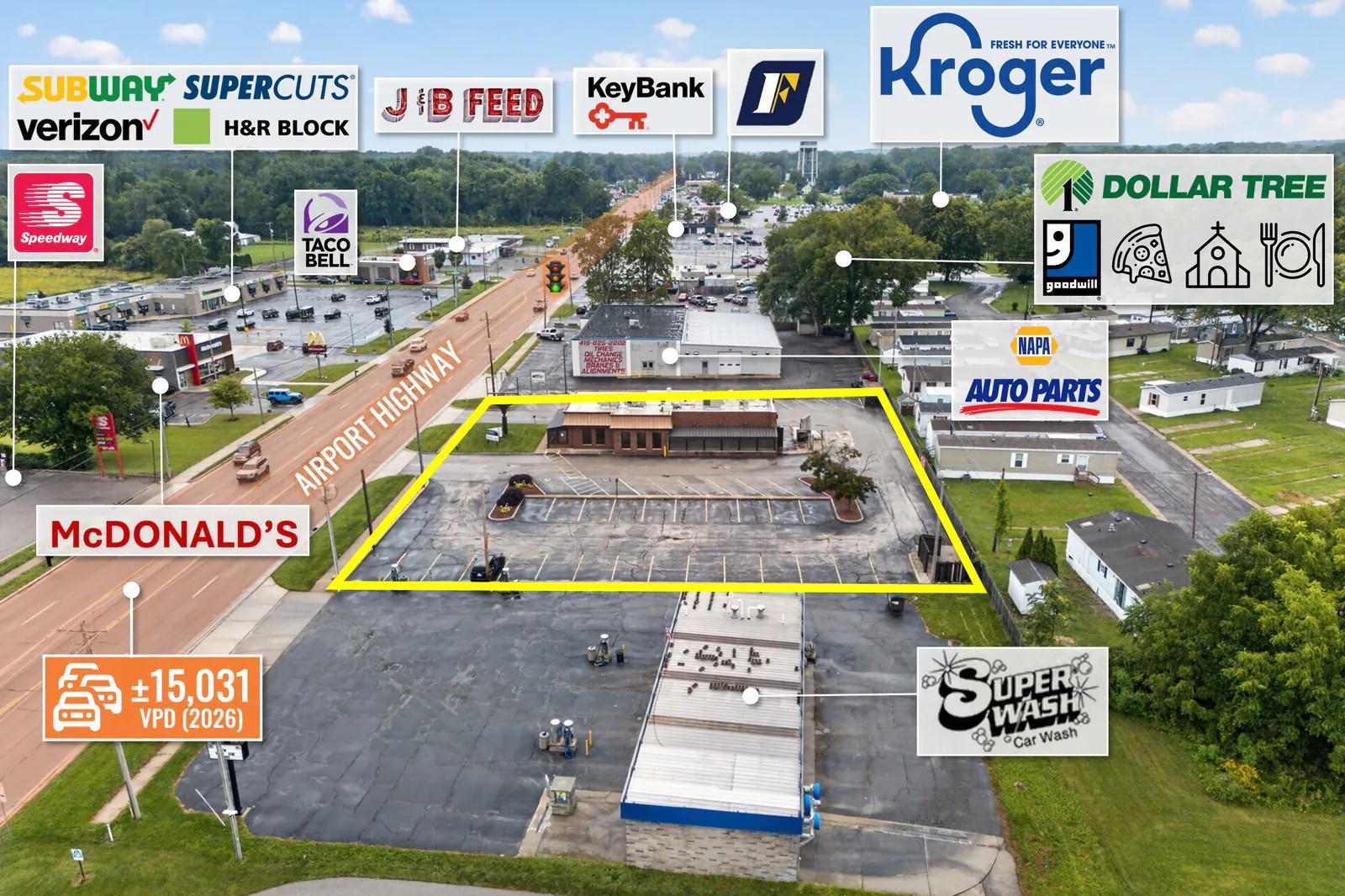 $1 Auction - REIT Sale | Former Wendy’s | 15K VPD |… — Sale in Swanton, OH, photo 1 of 6