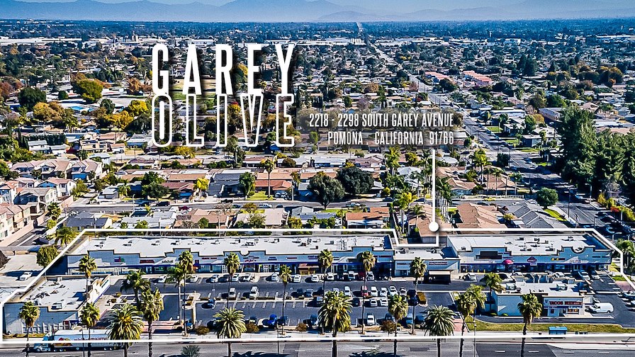 Garey Olive Shopping Center/Pomona, California