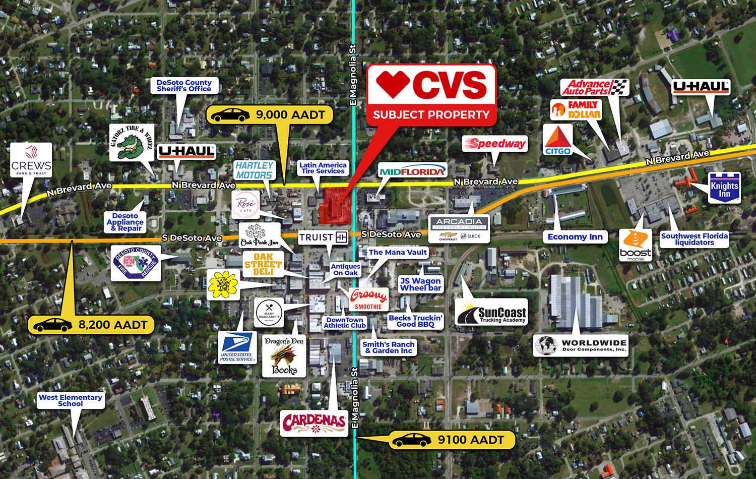 CVS Absolute NNN Lease Strong Sales/Arcadia, Florida