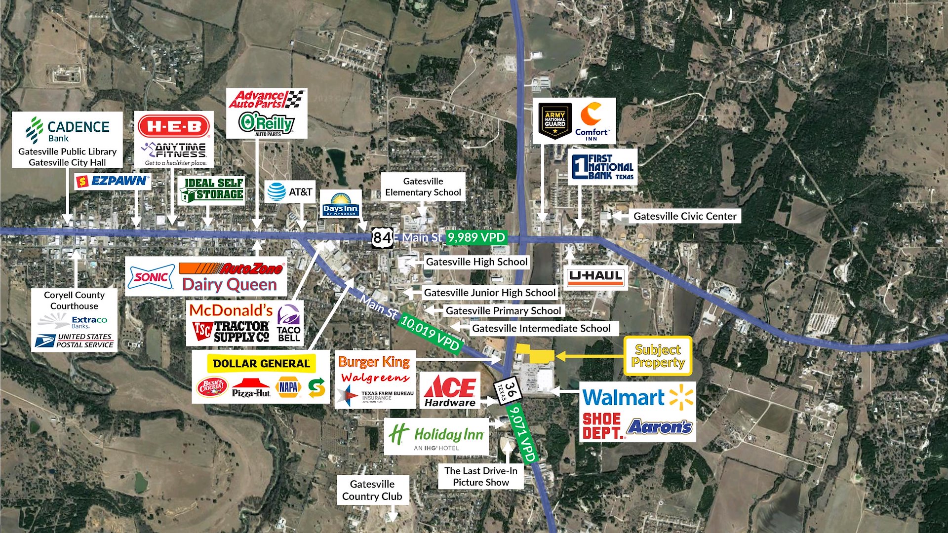 Gatesville Shopping Center/Gatesville, Texas