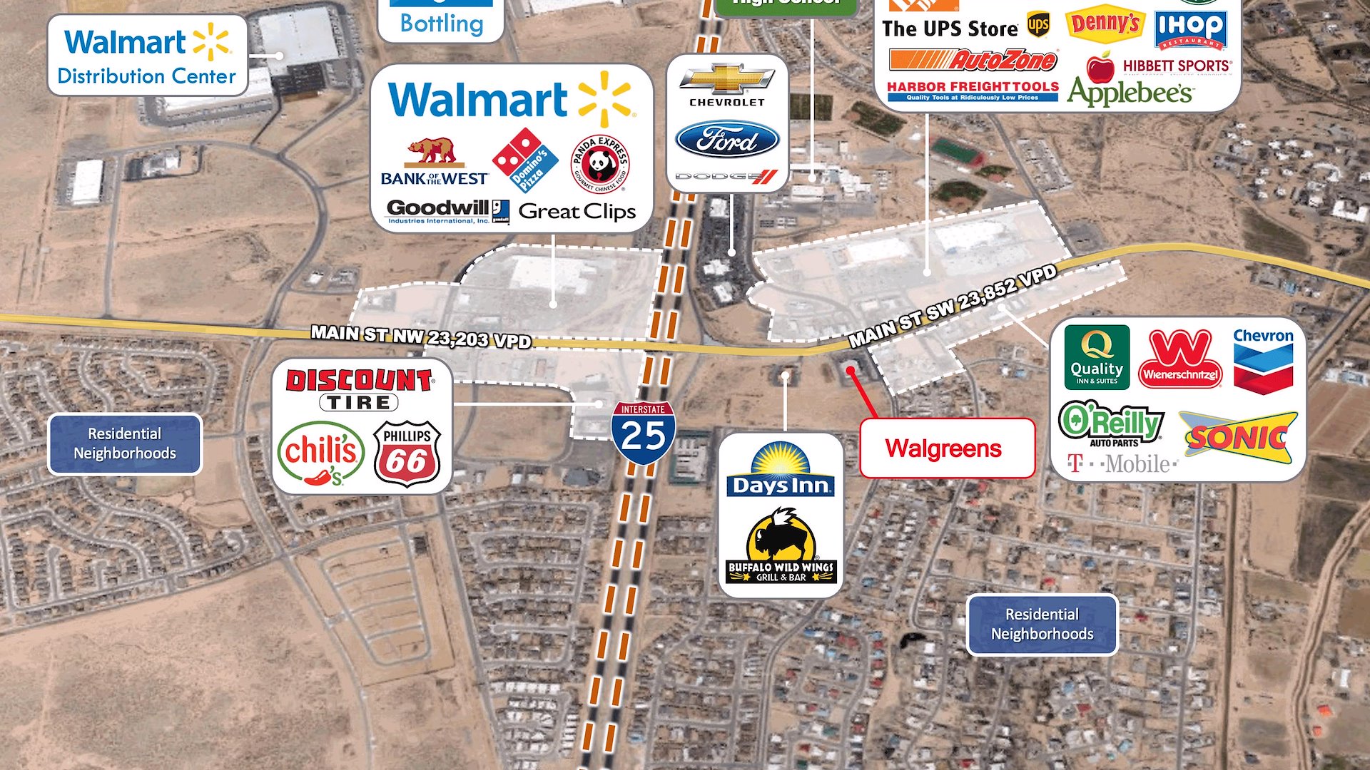 Walgreens New Absolute NNN Lease 5 Increases/Los Lunas, New Mexico