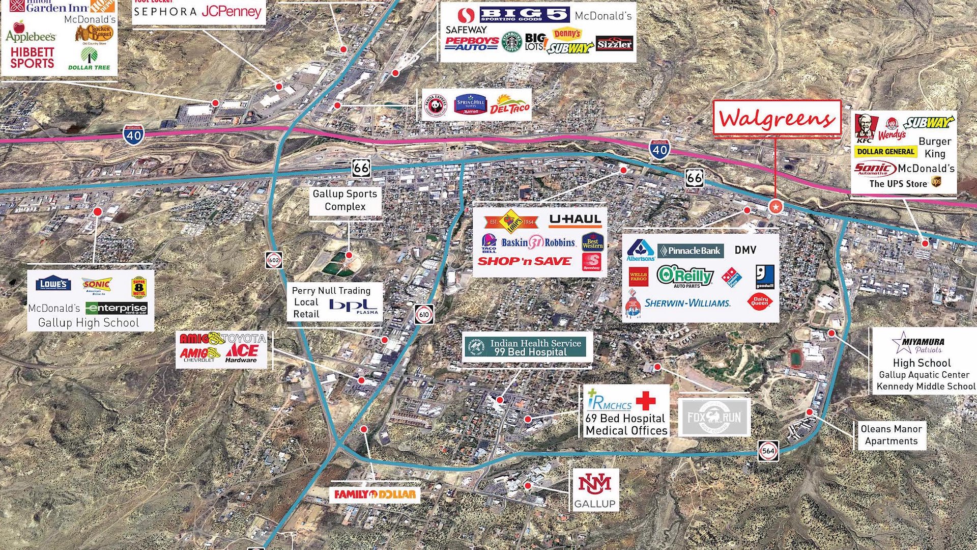 Walgreens 6 Locations Must be Purchased as a Portfolio/Gallup, New