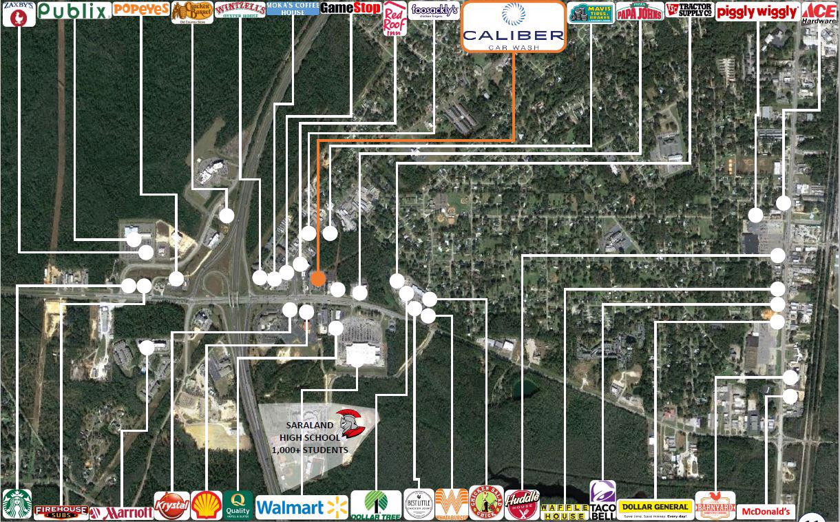 Caliber Car Wash/Saraland, Alabama