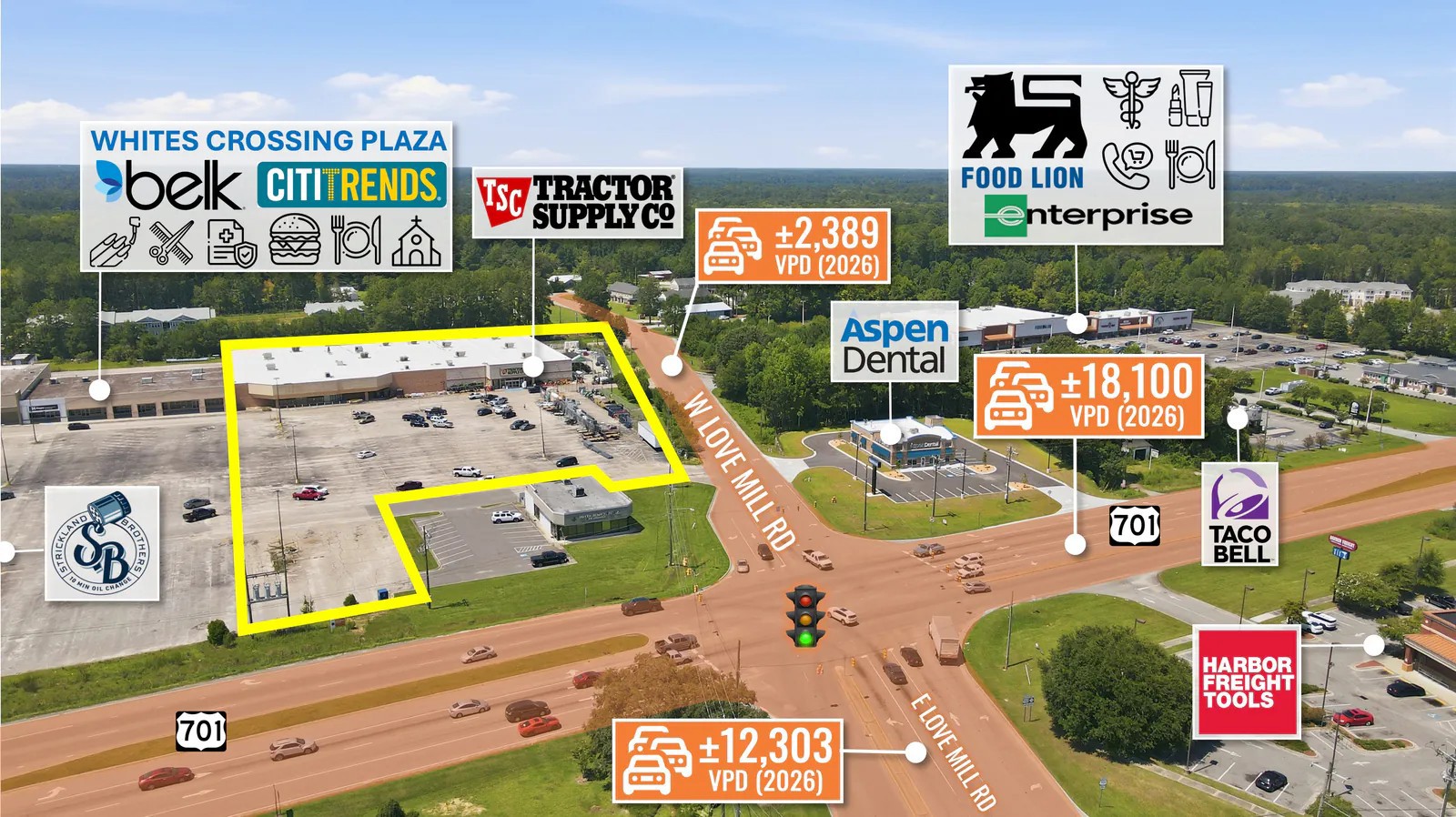 Auction - REIT Sale | Tractor Supply + Former Big… — Sale in Whiteville, NC, photo 3 of 6