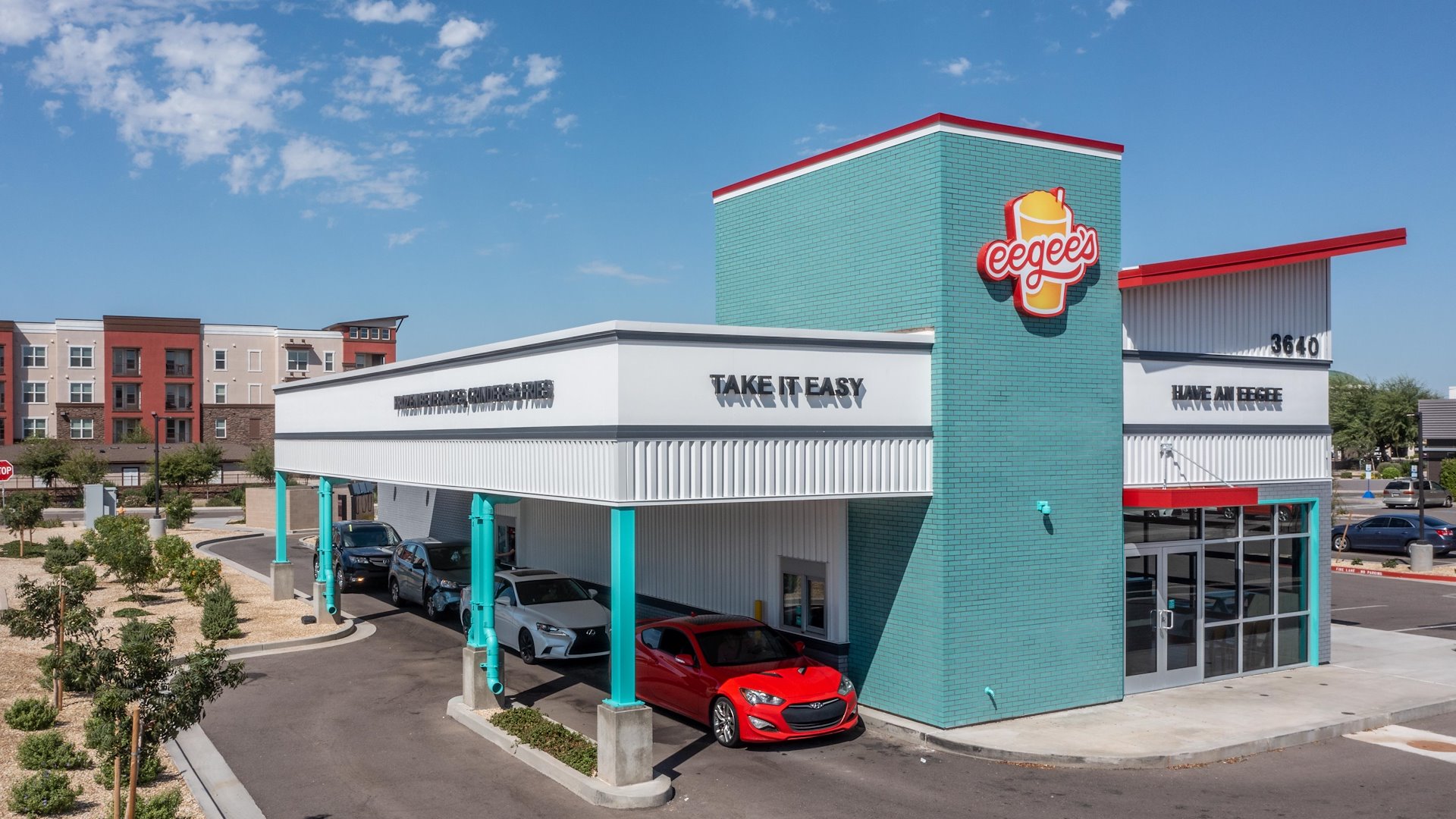 eegee's Across from Mercy Gilbert Medical Center Avg HHI over