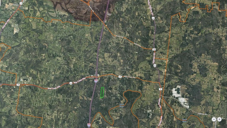 Maury County Property Maps Luther Sharp Land Maury County/Columbia, Tennessee